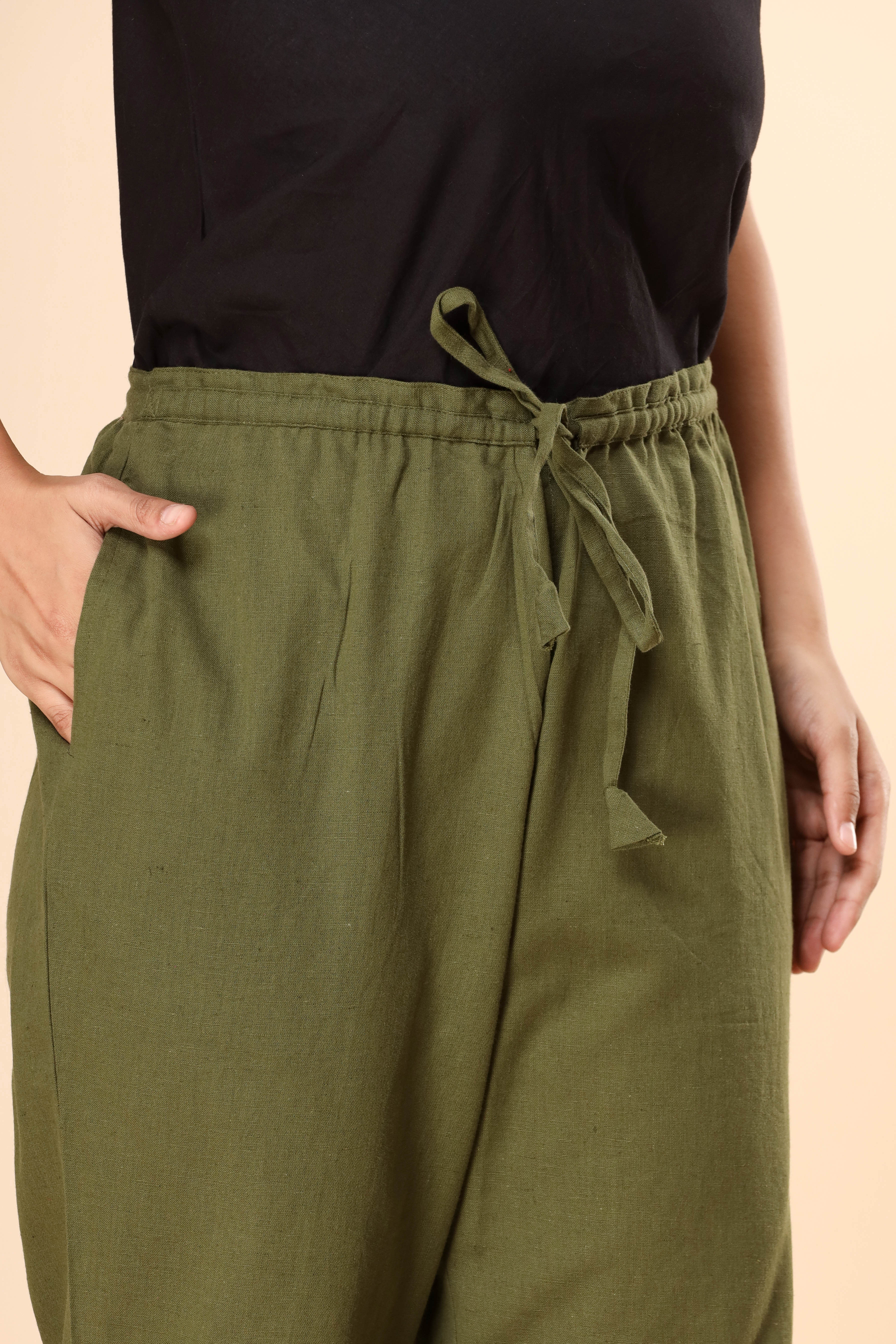 Henna Green Kurta Pant Dupatta Set