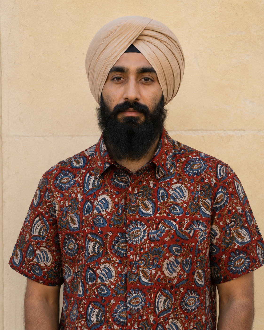Bagru Jaal Cotton Mens Half Sleeve Shirts