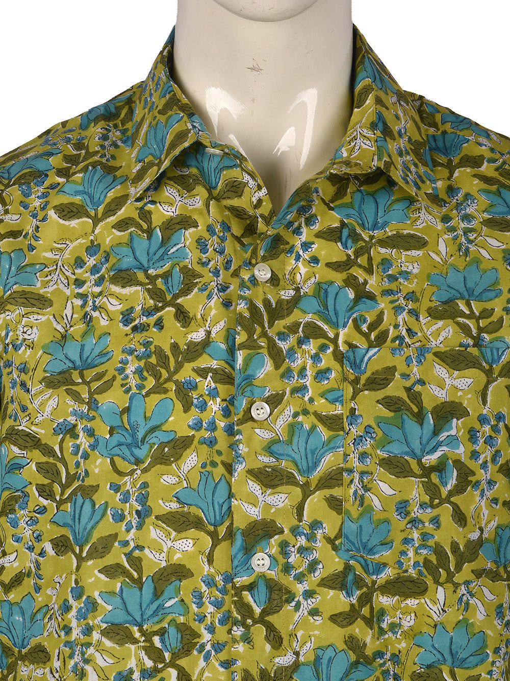 Green Tulip Bagaan Cotton Mens Half Sleeve Shirts