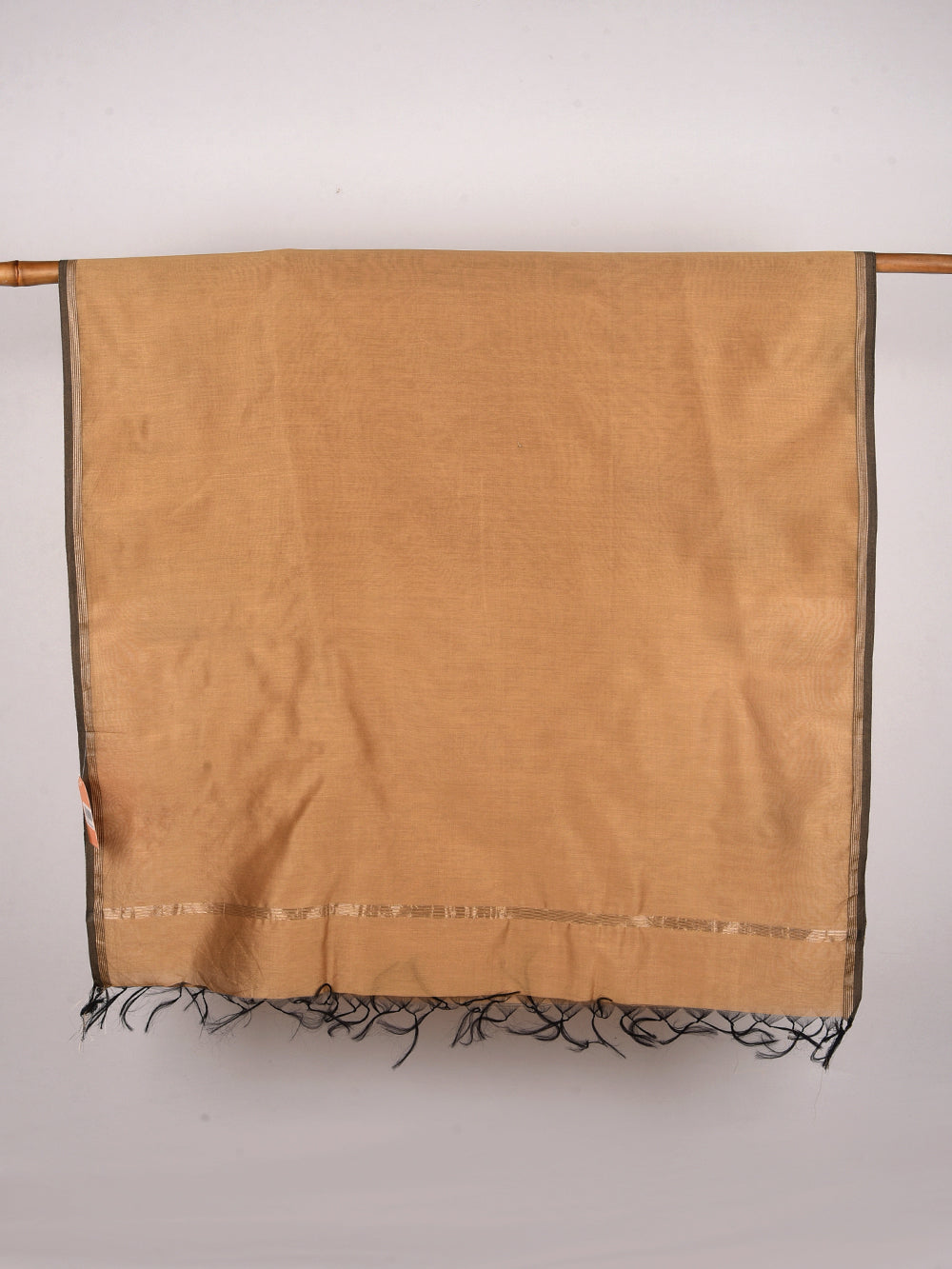 Bronze Cross Yarn Dyed Pure Chanderi Dupatta