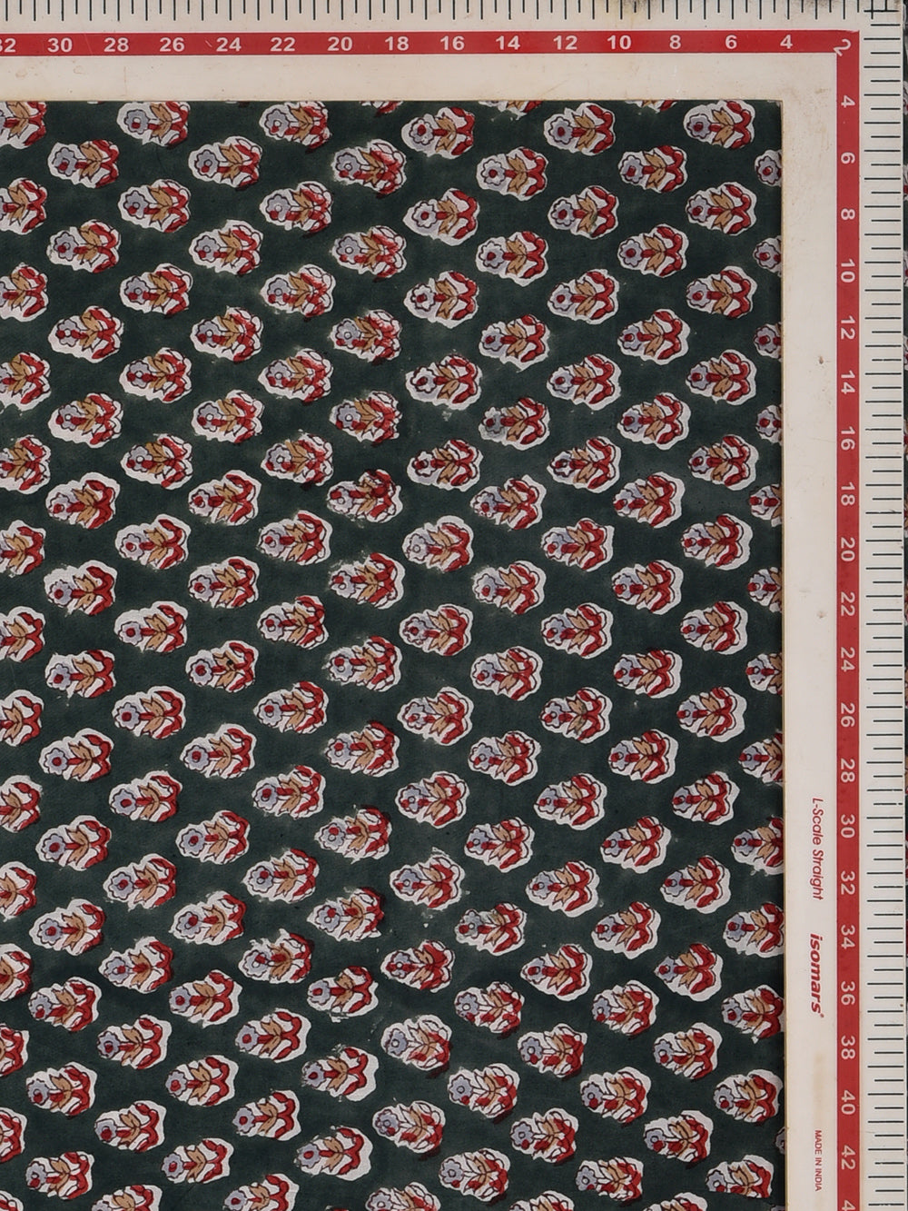 Green Nanhi Booti Hand Printed Modal Fabric