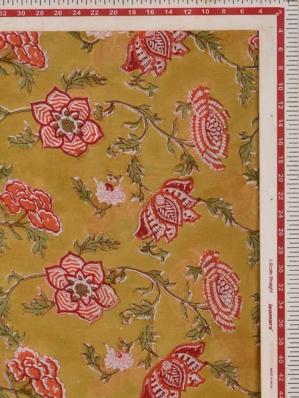 Khilte Phoolon Ka Jaal Hand Printed Modal Fabric