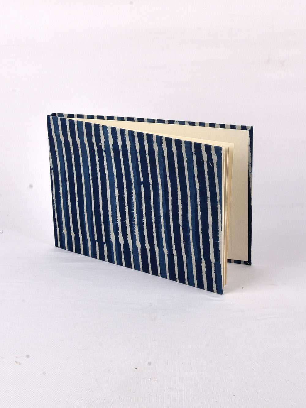 Daboo Indigo Dhaari Handmade A4 Landscape Notebook