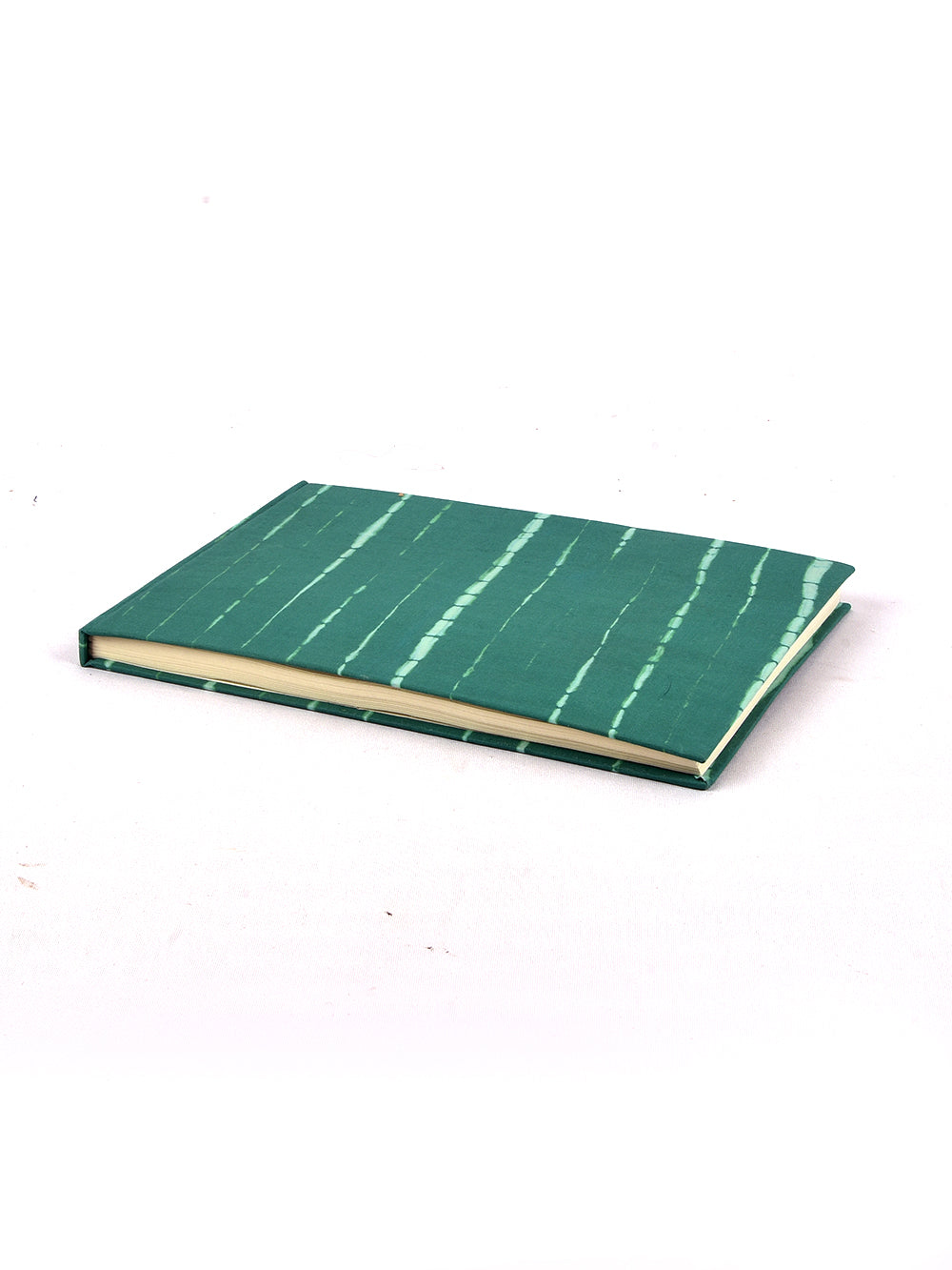 Aqua Tie & Dye Handmade A4 Landscape Notebook