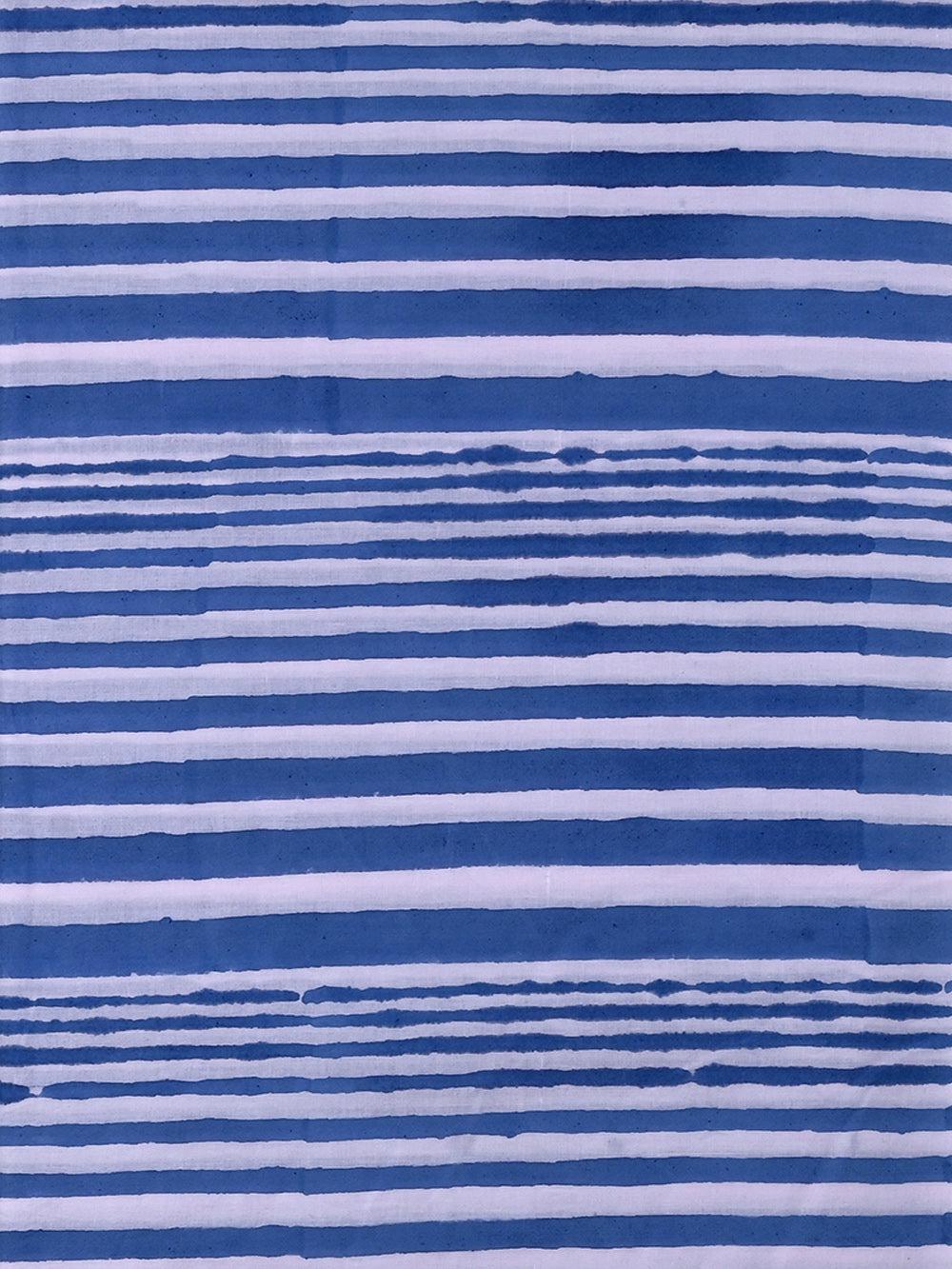Blue Thinning Stripes Rapid Cotton Cambric Fabrics