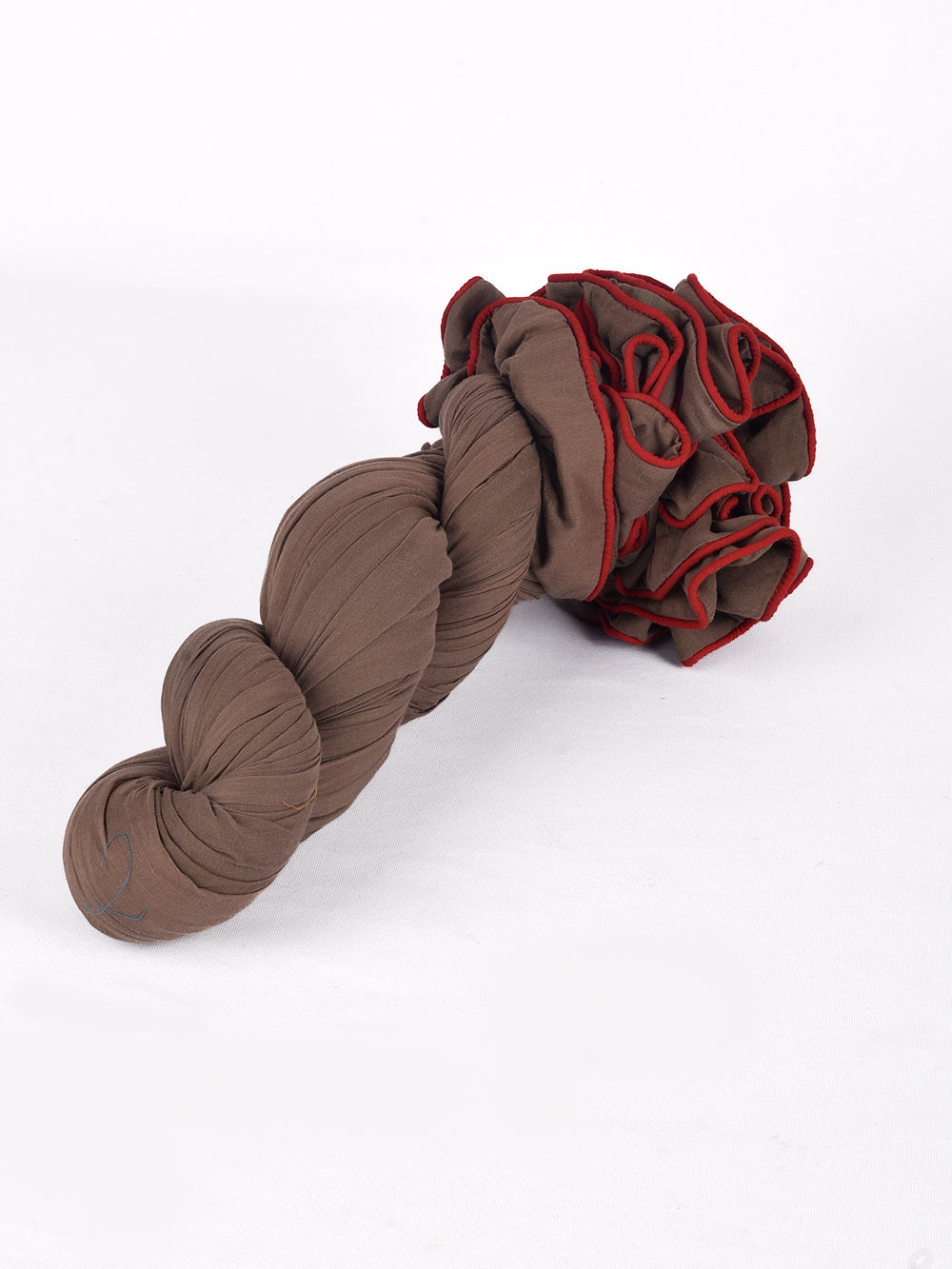 Plain Dyed Natural Kasis Crinkled Cotton Cambric 48 Kali Kalidaar Skirt