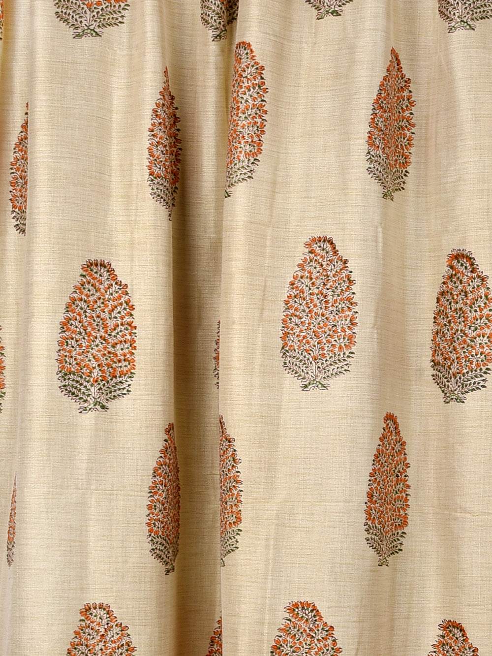 Hand Block Printed Vishakha Pashmina Curtain Set