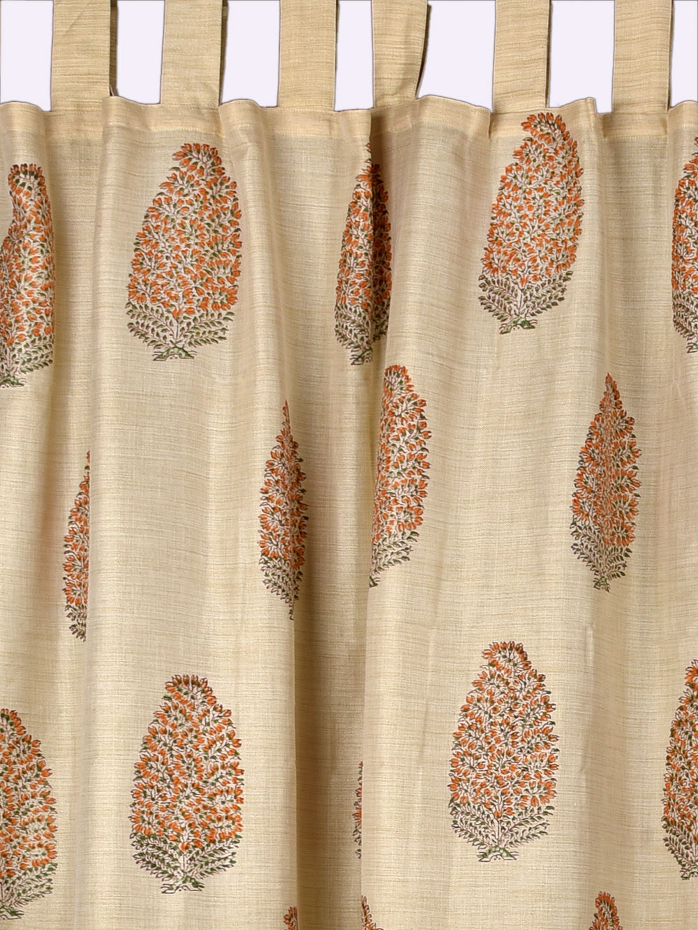 Hand Block Printed Vishakha Pashmina Curtain Set