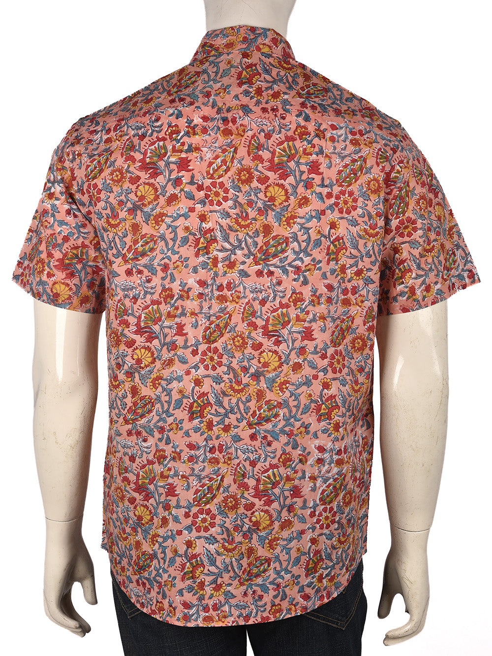 Gulabi Bagaan Cotton Mens Half Sleeve Shirts