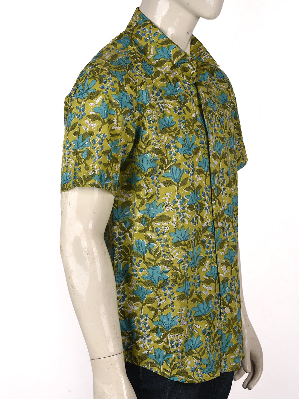 Green Tulip Bagaan Cotton Mens Half Sleeve Shirts