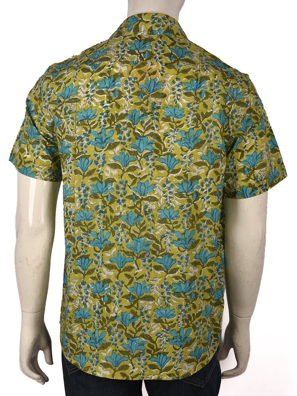Green Tulip Bagaan Cotton Mens Half Sleeve Shirts