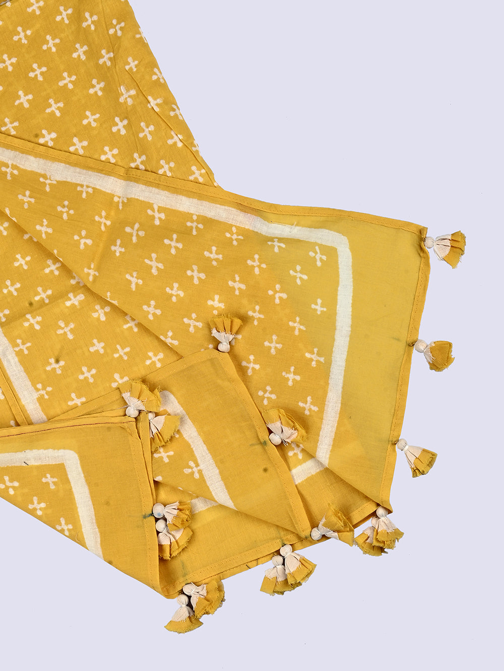 Sunshine Plus Cotton Voile Block Printed Stole