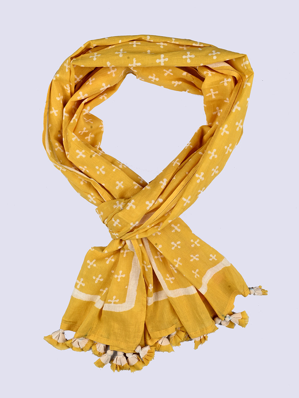 Sunshine Plus Cotton Voile Block Printed Stole