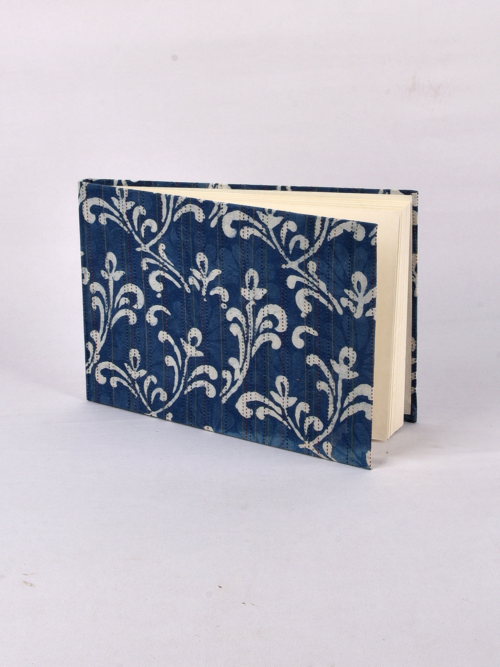 Daboo Indigo Jaal Handmade A4 Landscape Notebook
