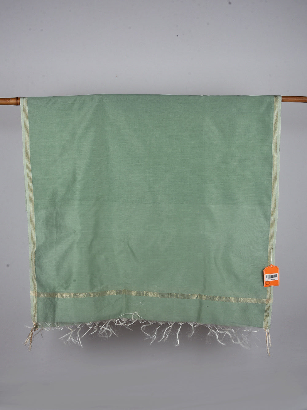 Minty Cross Yarn Dyed Pure Chanderi Dupatta