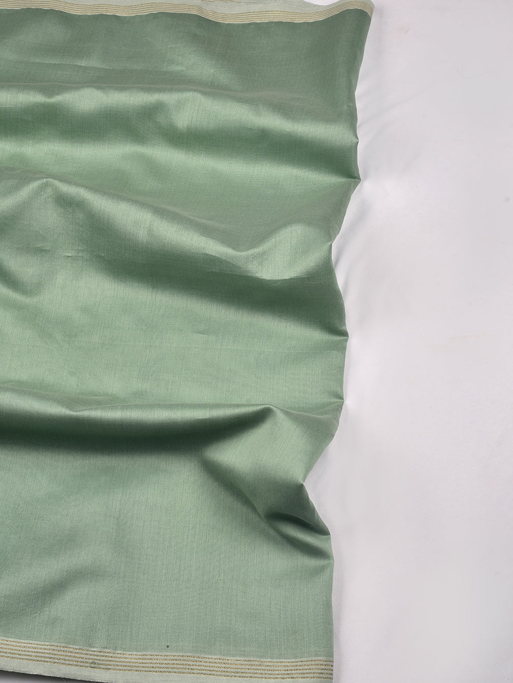 Minty Cross Yarn Dyed Pure Chanderi Dupatta