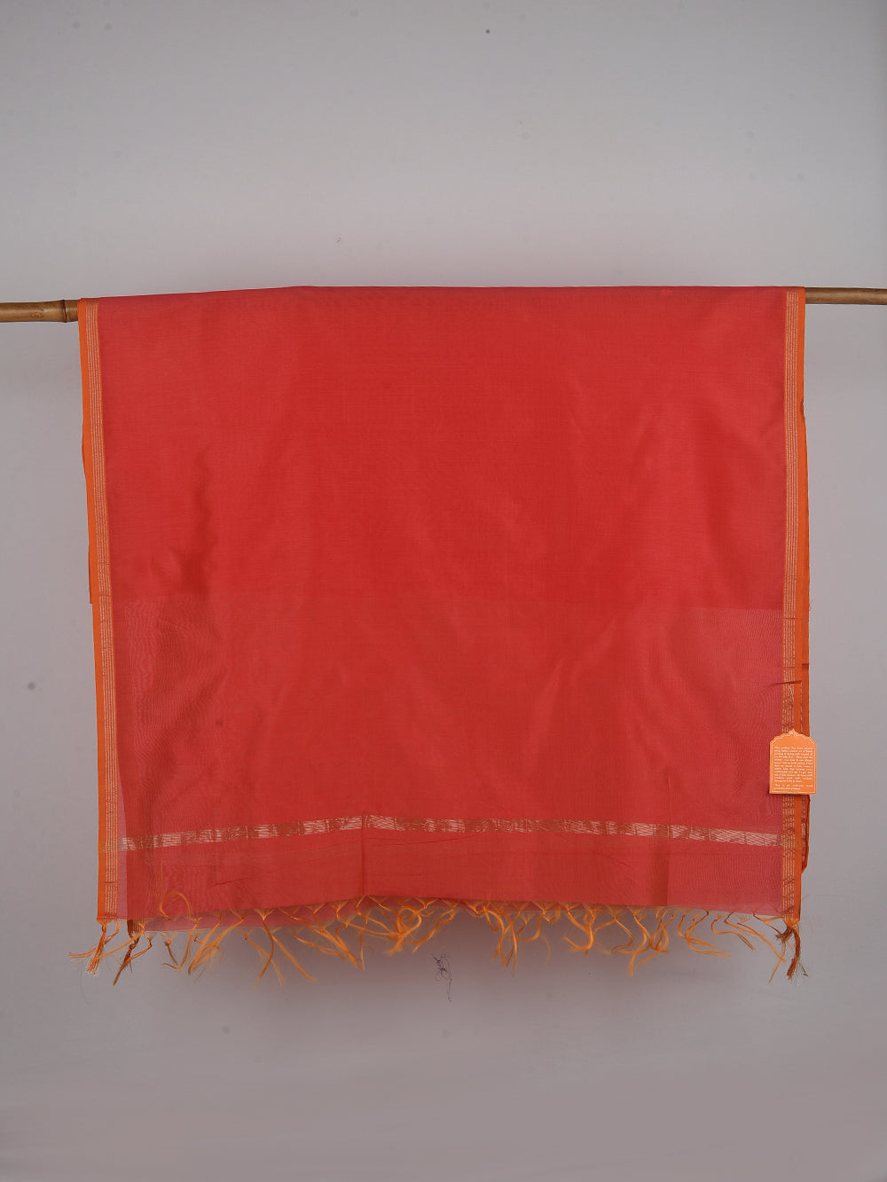 Laali Cross Yarn Dyed Pure Chanderi Dupatta