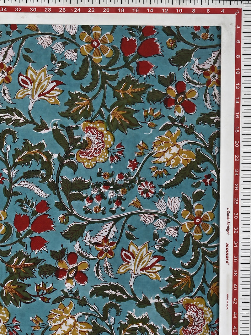 Red - Sanganeri Hand Block Print Pillow Covers (Set of 2) 39