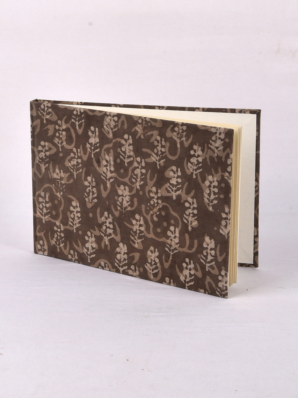 Daboo Grey Booti Handmade A4 Landscape Notebook