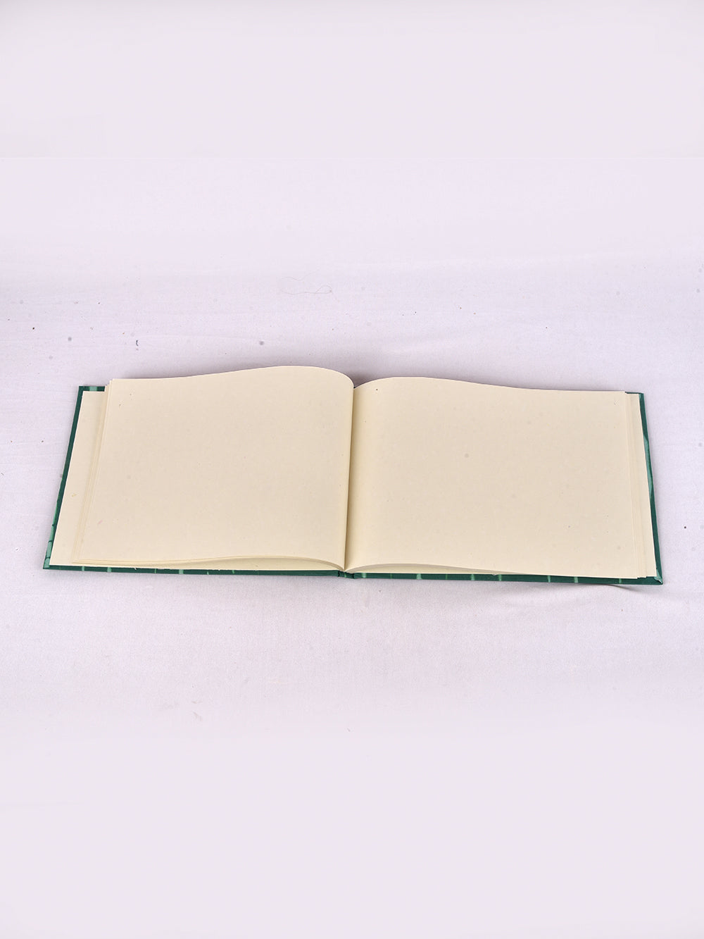 Aqua Tie & Dye Handmade A4 Landscape Notebook