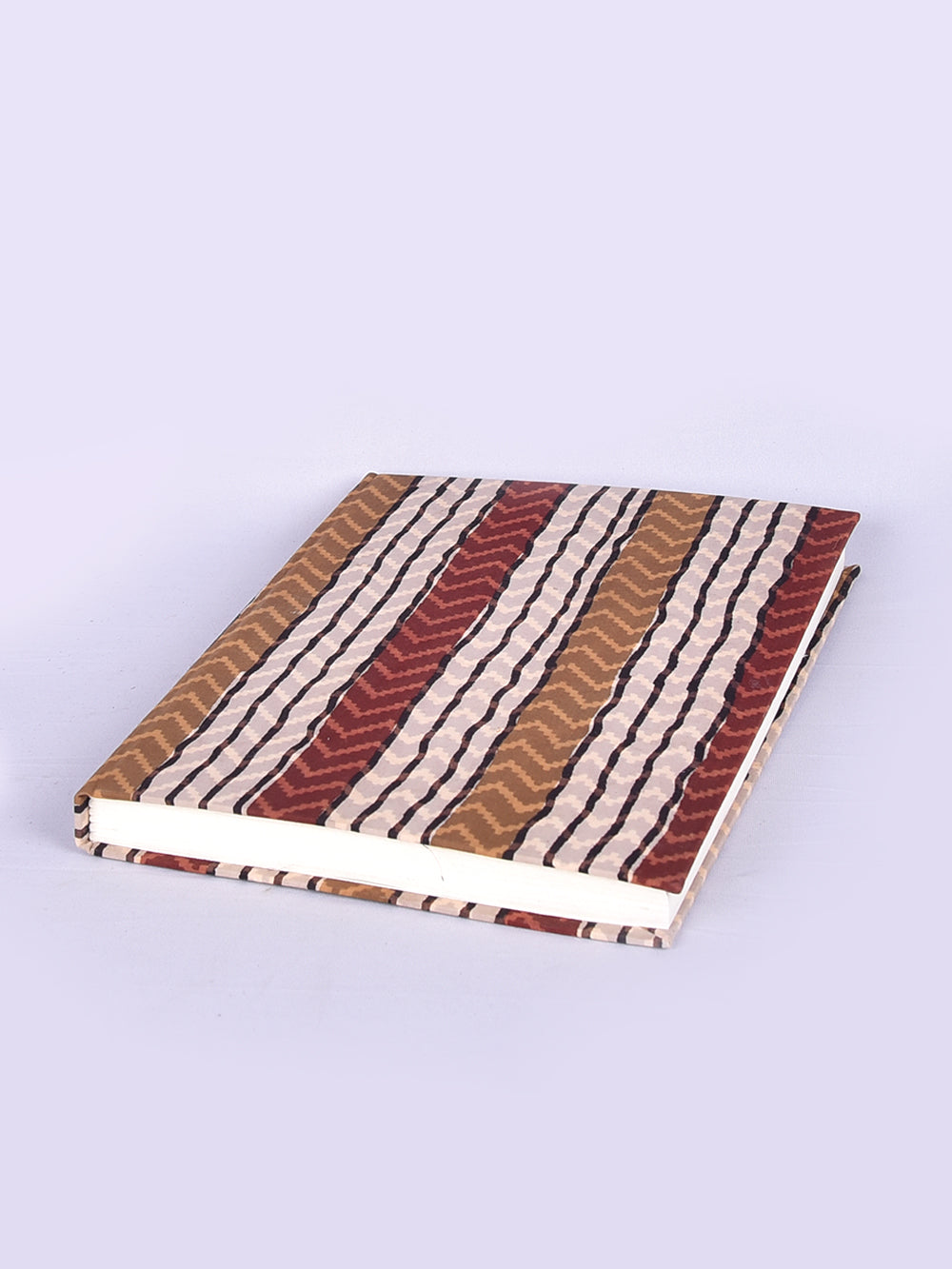Bagru Geometric Hand Block Printed A4 Handmade Paper Sketch Book