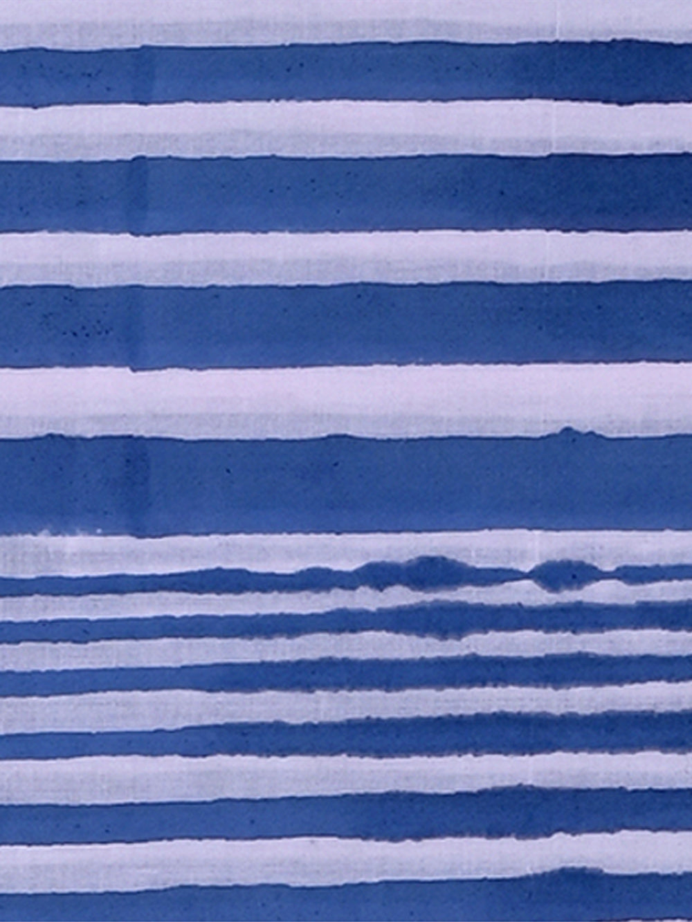 Blue Thinning Stripes Rapid Cotton Cambric Fabrics